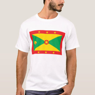 T-shirt de drapeau du Grenada