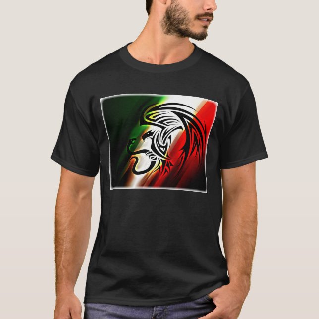 T-shirt de drapeau du Mexique (Devant)