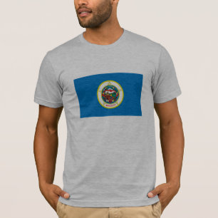 T-shirt de drapeau du Minnesota