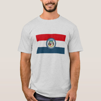 T-shirt de drapeau du Missouri