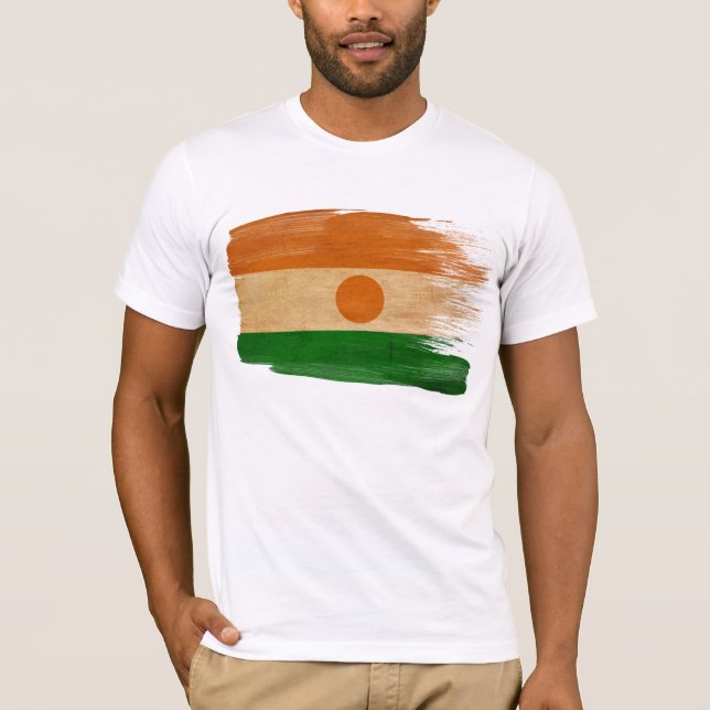 T-shirt de drapeau du Niger (Devant)