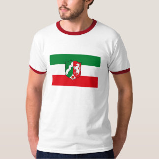 T-shirt de drapeau du Nordrhein-Westfalen