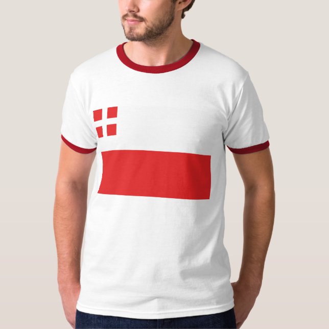 T-shirt de drapeau d'Utrecht (Devant)