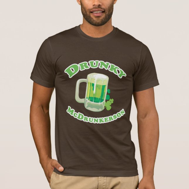 T-shirt de DRUNKY MCDRUNKERSON (Devant)