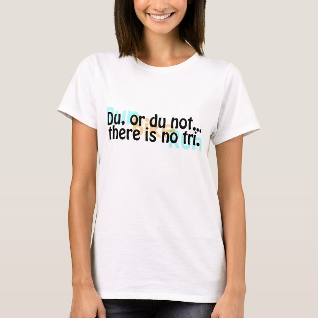 T-shirt de Duathlon de dames (Devant)