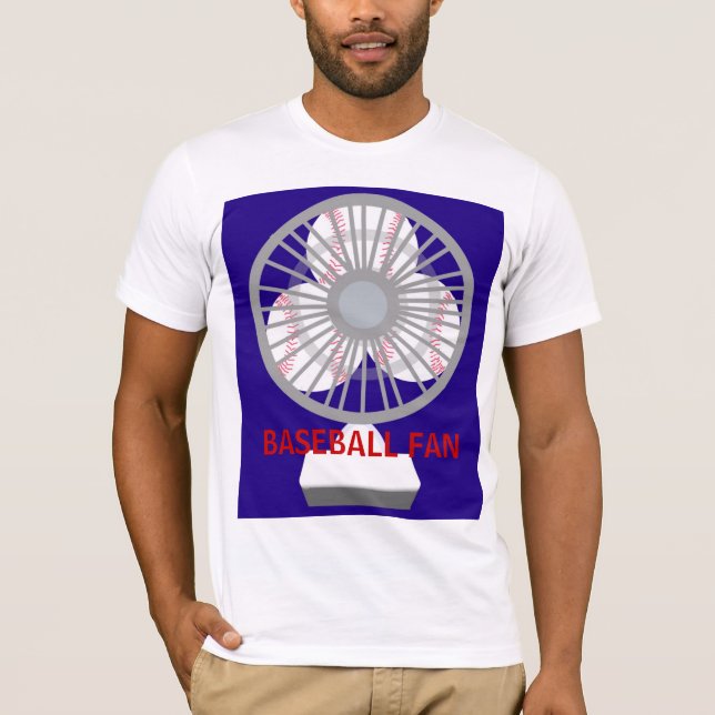 T-shirt de fan de base-ball (Devant)