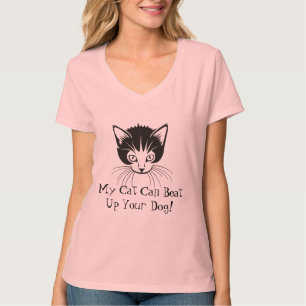 T-shirt de fan de chat