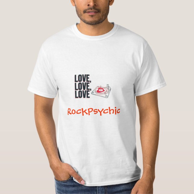 T-shirt de fan de RockPsychic (Devant)