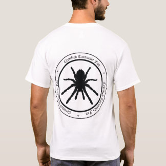 T-shirt "de fan de tarentule" (logo arrière)
