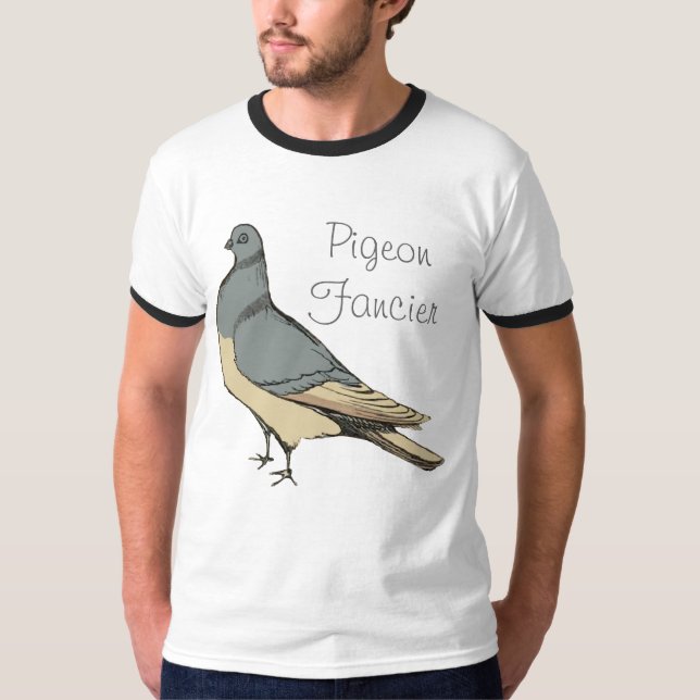 T-shirt de Fancier de pigeon (Devant)