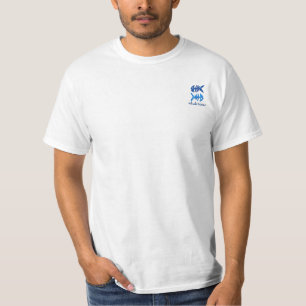 T-shirt de fanon de baleine - petit logo