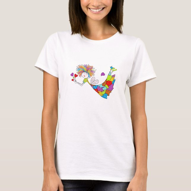 T-shirt de fée lunaire (Devant)