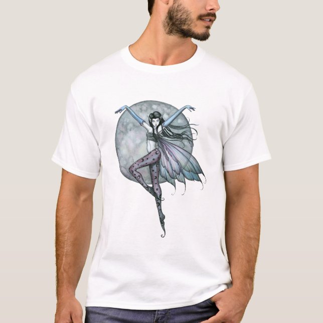 T-shirt de fée pour filles gothique (Devant)