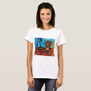 T-shirt de femme artistique tendance Lofe