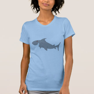 T-shirt de femmes de requin