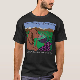 T-shirt de Fest de saucisse de pays de vin 2017