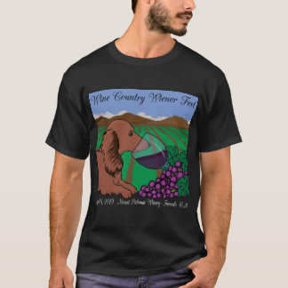 T-shirt de Fest de saucisse de pays de vin 2019