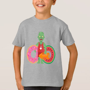 T-shirt de fête au bord de la piscine avec un sauv