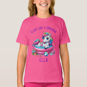 T-shirt de fête d'anniversaire Float Like a Unicor