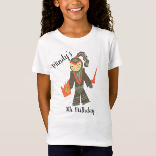 T-shirt de fête d'anniversaire pour chevalier mign