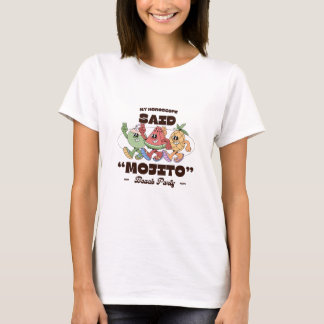 T-shirt de fête de plage Cadeau d'astrologie pour