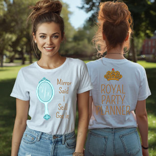 T-shirt de fête des mères drôle avec miroir