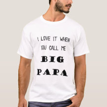 T-shirt de fête des pères "quand vous m'appelez le