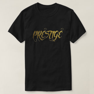 T-shirt de feuille d'or de prestige
