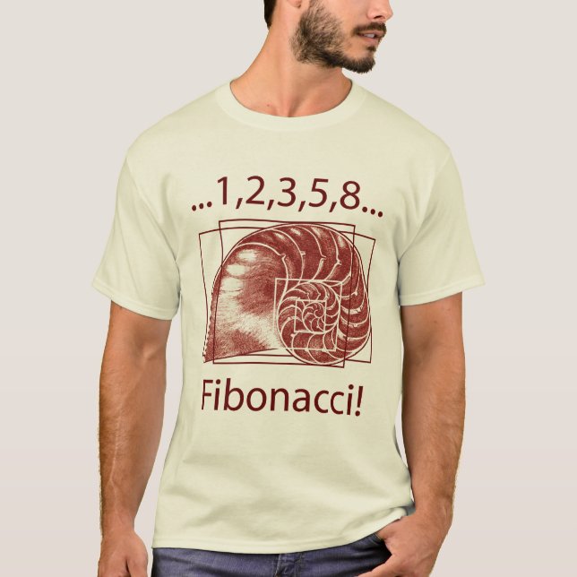 T-shirt de Fibonacci (Devant)