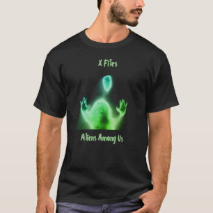 T-shirt de fichiers-x