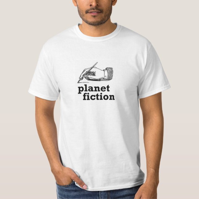 T-shirt de fiction de planète (Devant)