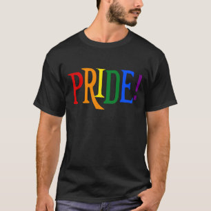 T-shirt de fierté d'arc-en-ciel de LGBT