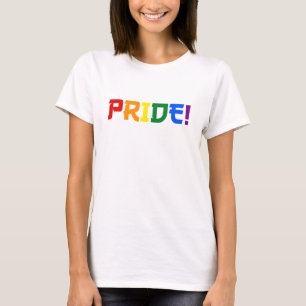 T-shirt de fierté d'arc-en-ciel de LGBT