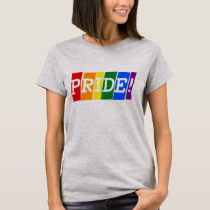 T-shirt de fierté d'arc-en-ciel de LGBT