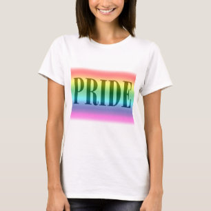 T-shirt de fierté de l'arc-en-ciel des femmes