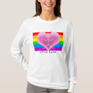 T-shirt de fierté "donnez amour" de Clio