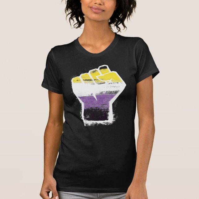 T-Shirt de Fierté Non Binaire (Devant)