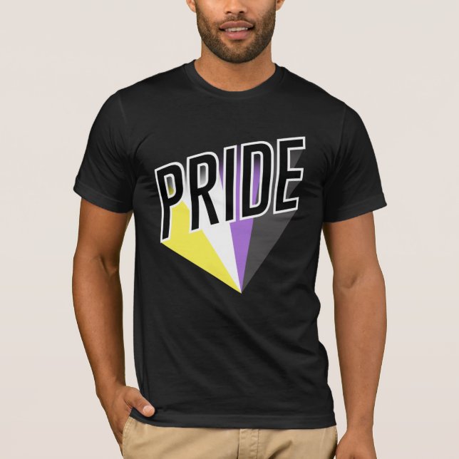 T-Shirt de Fierté Non Binaire (Devant)