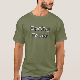 T-shirt de fièvre printanière Graphique saisonni