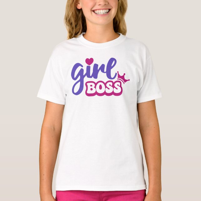T-Shirt de fille de garçon - Raisonnabilité des en (Devant)