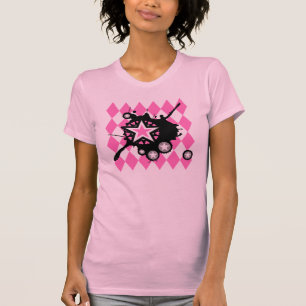 T-shirt de fille de scène
