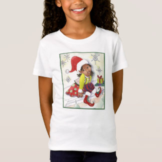 T-shirt de fille d'Elf de lutin