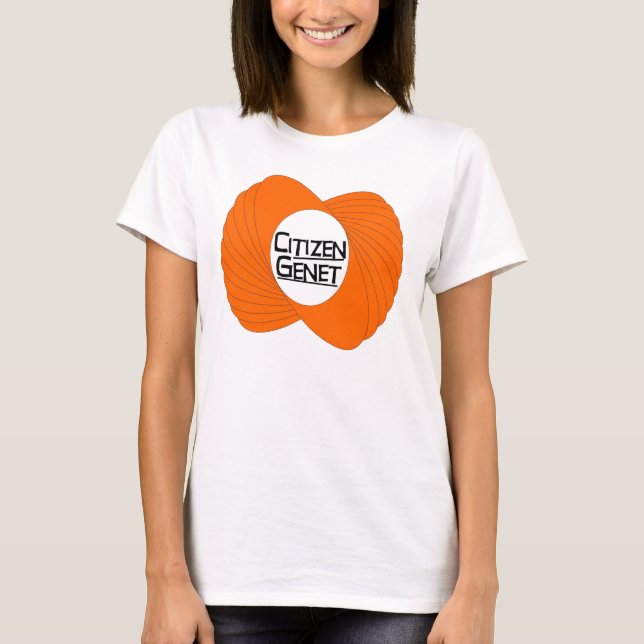 T-shirt de filles de Genet de citoyen (Devant)