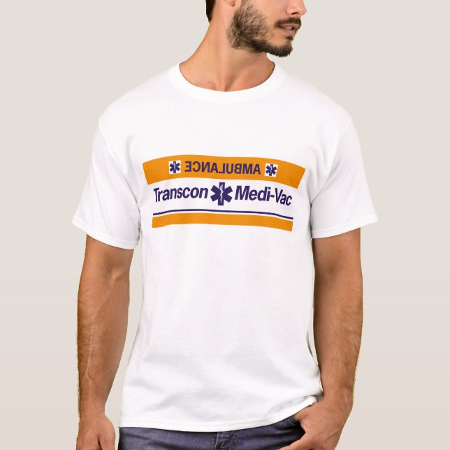 T-shirt de film d'ambulance (Devant)
