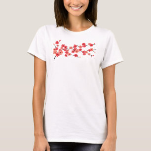 T-shirt de fleurs de cerisier