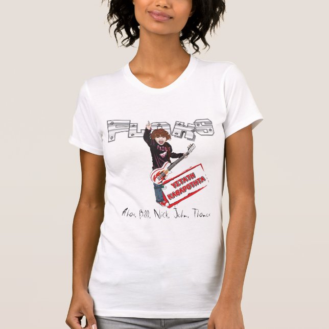 T-shirt de Floks pour des femmes (Devant)