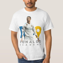 T-Shirt de football Académie CR7 Ronaldo ⚽