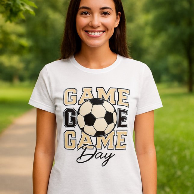 T-shirt de football | Gras Ventilateur sportif Gra (Créateur téléchargé)