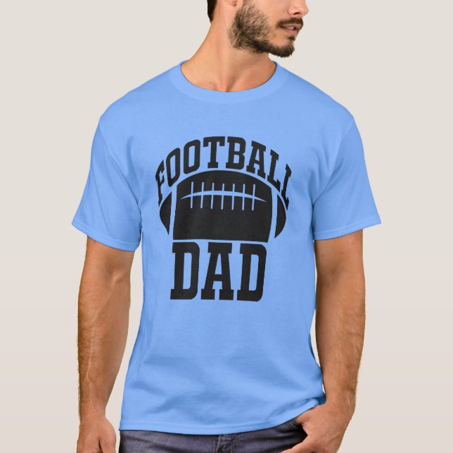 T-shirt de football papa personnalisable (Devant)