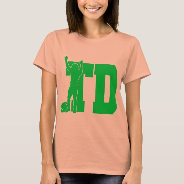 T-shirt de football TD (Devant)